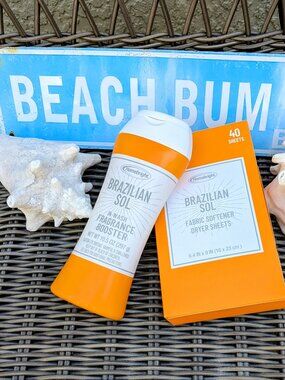 Brazilian Sol Fragrance Booster & Dryer Sheets Bundle SOL DE JANEIRO VIBES!